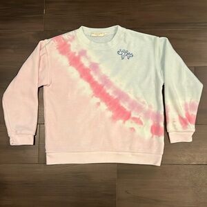Roller Rabbit Tie Dye Crew Neck Sweatshirt